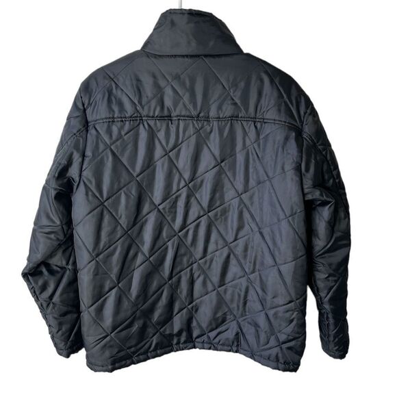 Cb Women's Blk Full Zip Quilted Jacket/Coat, Women's Med. - Picture 6 of 6